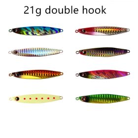 Sequined primary color small iron plate fishing lure