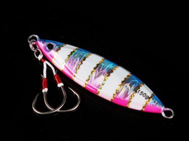 Luminous Laser Lead With Double Hook Slow Rocking Iron Bait