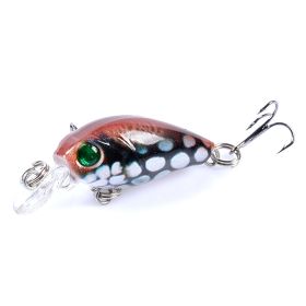 Micro-object 4.5CM Slow Noise Plastic Fake Bait Bass And Mandarin Fish Hard Bait