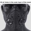 Outdoor Sports Dustproof Anti Haze PM2.5 Filter Mouth Mask Face Cover with Valve