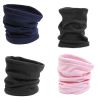 4 In 1 Winter Sports Thermal Fleece Scarf Snood Neck Warmer Face Mask Beanie Hat